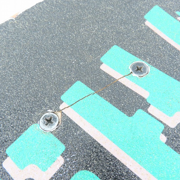 実際に弊社で買取させて頂いたBAKER×RVCA/ベイカー×ルーカ スケートボード/スケボー コンプリートデッキ/THUNDER トラックの画像 7枚目