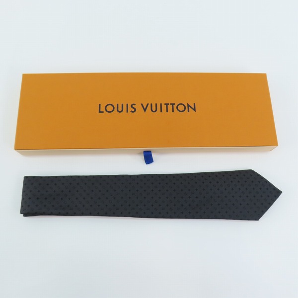 実際に弊社で買取させて頂いたLOUIS VUITTON/ルイヴィトン モノグラム総柄 ネクタイ M75989の画像 6枚目