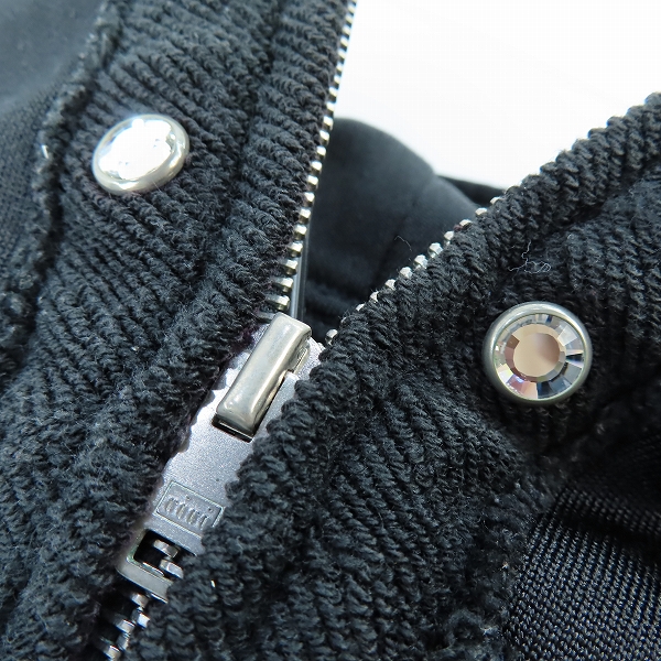 実際に弊社で買取させて頂いたmastermind JAPAN/マスターマインドジャパン ラインストーン付き ジップアップパーカー/Mの画像 4枚目