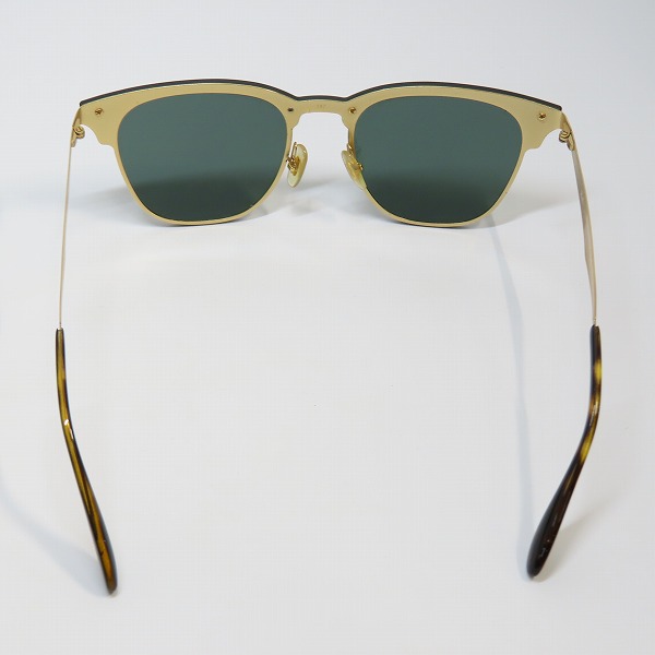 実際に弊社で買取させて頂いたRay-Ban/レイバン BLAZE CLUBMASTER ブレイズ クラブマスター サングラス/アイウェア RB3576の画像 2枚目