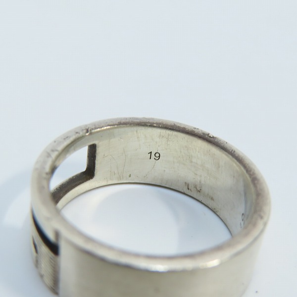 実際に弊社で買取させて頂いたGUCCI/グッチ Gロゴ リング 18号の画像 8枚目