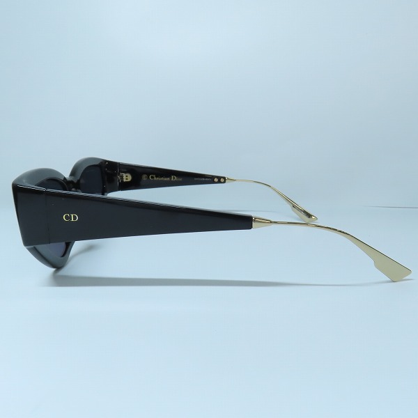 実際に弊社で買取させて頂いたChristian Dior/クリスチャンディオール Cat Style Dior1 アイウエア/サングラス 8072Kの画像 1枚目
