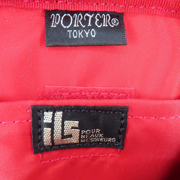 実際に弊社で買取させて頂いたPORTER/ポーター L-fine/エルファイン ILS共同企画 ミニショルダーバッグ POUR BEAUX MESSIEURS LYD 383-06694の画像 5枚目