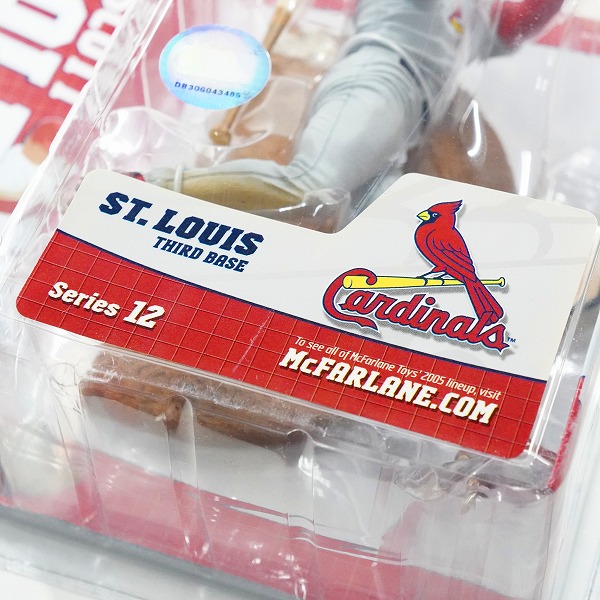 実際に弊社で買取させて頂いた【未開封】McFARLANE TOYS/マクファーレントイズ セントルイス・カージナルス #27 SCOTT ROLEN スコット・ローレン フィギュアの画像 5枚目