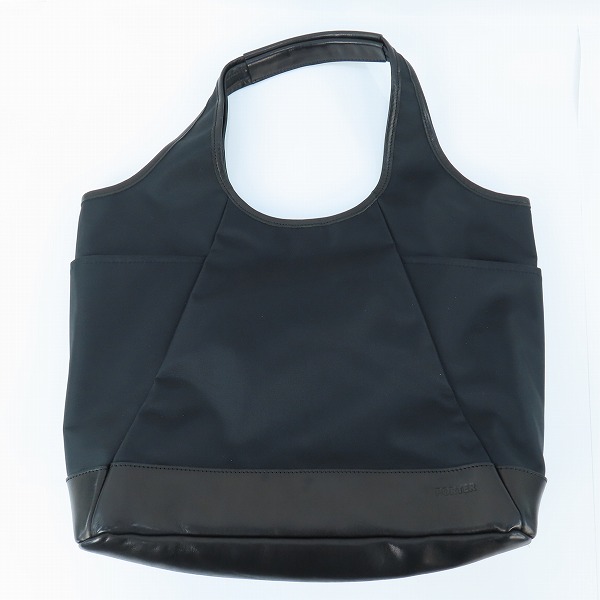 実際に弊社で買取させて頂いたPORTER/ポーター ナイロン レザー トートバッグ ブラック×イエロー
