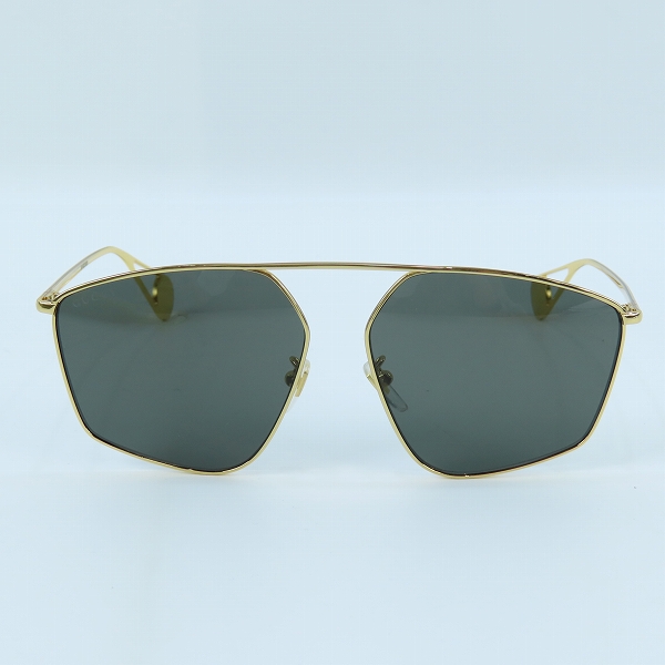 実際に弊社で買取させて頂いたGUCCI/グッチ インターロッキングG サングラス/アイウェア GG0437SA 002