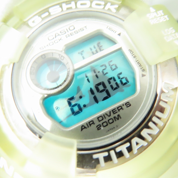 実際に弊社で買取させて頂いたG-SHOCK/Gショック W.C.C.S FROGMAN/フロッグマン ELマンタ DW-8201WC-7Tの画像 4枚目