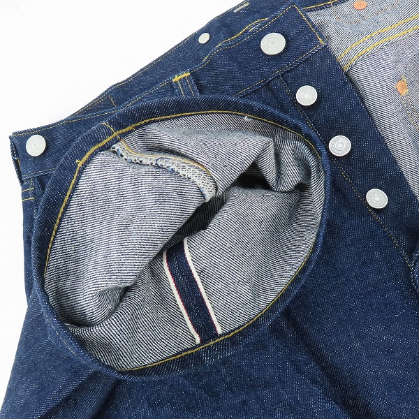 実際に弊社で買取させて頂いたLEVIS/リーバイス LVC/VINTAGE CLOTHING 1933年モデル 501XX デニムパンツ 33501-0049/W33L34の画像 5枚目