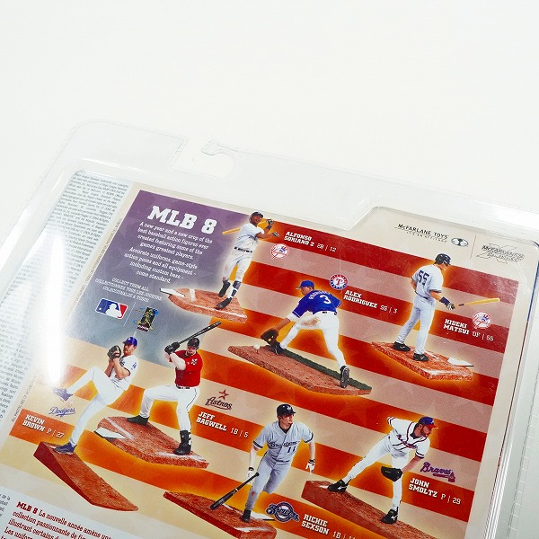 実際に弊社で買取させて頂いた【未開封】McFARLANE TOYS/マクファーレントイズ アトランタ・ブレーブス #29 JOHN SMOLTZ ジョン・スモルツ フィギュア グレーの画像 7枚目