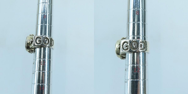 実際に弊社で買取させて頂いたROYAL ORDER/ロイヤルオーダー パープルストーン リング 10-11号の画像 8枚目