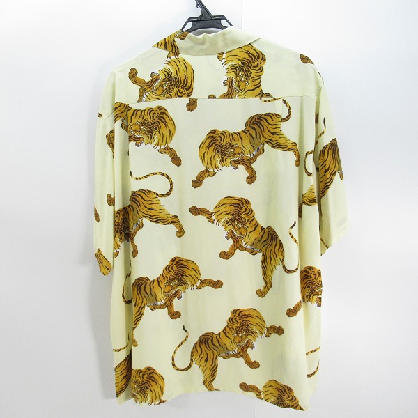 実際に弊社で買取させて頂いたWACKO MARIA/ワコマリア 虎柄 半袖 HAWAIIAN SHIRT/アロハシャツ/XLの画像 1枚目