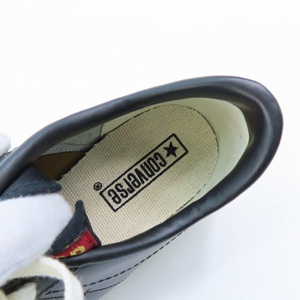 実際に弊社で買取させて頂いたCONVERSE/コンバース ONE STAR OX/ワンスター ブラック/レッド/7.5の画像 4枚目