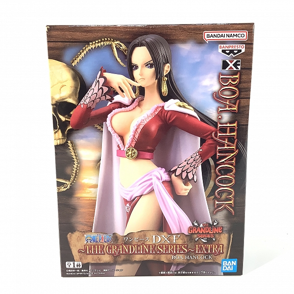 実際に弊社で買取させて頂いた【未開封】バンダイスピリッツ ワンピース DXF～THE GRANDLINE SERIES～EXTRA BOA.HANCOCK/ボア・ハンコック フィギュア