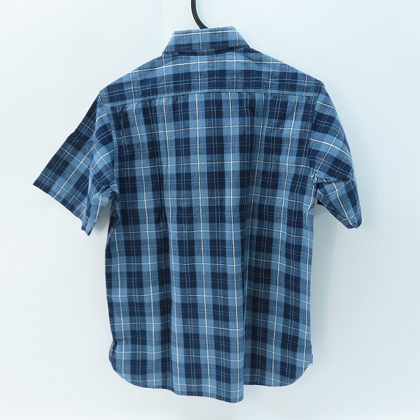 実際に弊社で買取させて頂いたSUGAR CANE/シュガーケーン チェック柄 半袖 ワークシャツ SC35879/Mの画像 1枚目
