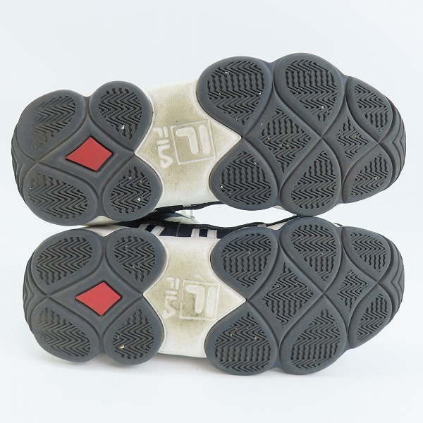 実際に弊社で買取させて頂いたFILA/フィラ SPAGHETTI JERRY STACKHOUSE MSS18026-001 ハイカット スニーカー 26.5の画像 2枚目