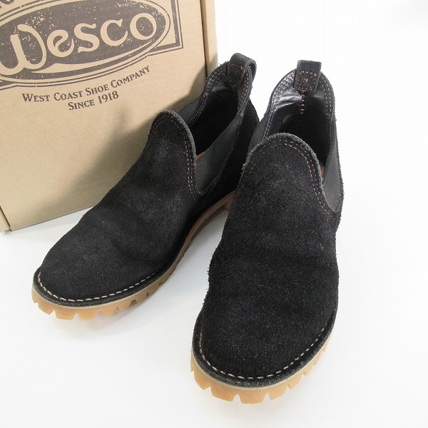 実際に弊社で買取させて頂いたWESCO/ウエスコ 100Years/100周年 CUSTOM ROMEO/カスタム ロメオ スエード サイドゴアブーツ /6.5E