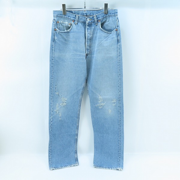 実際に弊社で買取させて頂いたLEVIS/リーバイス ヴィンテージ 501 553刻印 デニムパンツ/ジーンズ W34L32