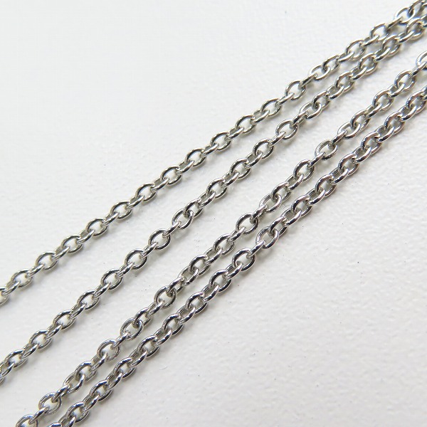 実際に弊社で買取させて頂いたPaul Smith/ポールスミス ロゴ入り 縦長ネックレスの画像 5枚目