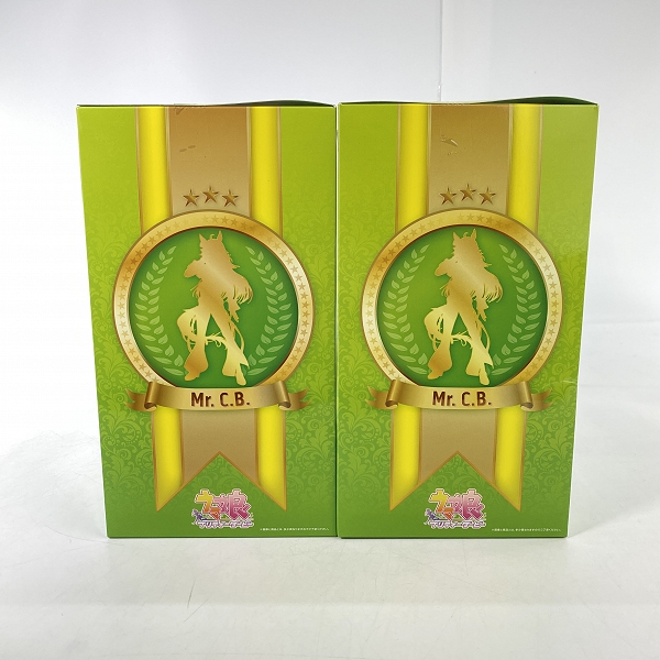 実際に弊社で買取させて頂いた【未開封】一番くじ ウマ娘 プリティーダービー 7弾 B賞 ミスターシービー フィギュア 2点セットの画像 3枚目