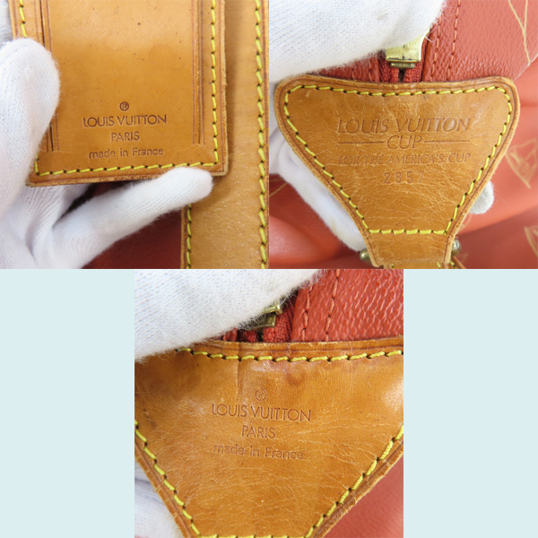 実際に弊社で買取させて頂いたLOUIS VUITTON/ルイヴィトン ヴィトンカップ カブール ボストンバッグ M80020の画像 4枚目