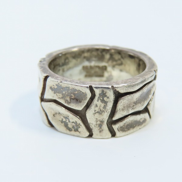 実際に弊社で買取させて頂いたHUNTING WORLD/ハンティングワールド シルバー リング 18-19号の画像 3枚目