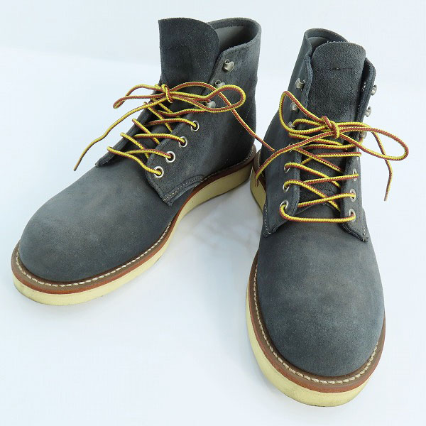 実際に弊社で買取させて頂いたRED WING/レッドウィング BEAMS別注 スエード プレーントゥ ブーツ 8154/7D