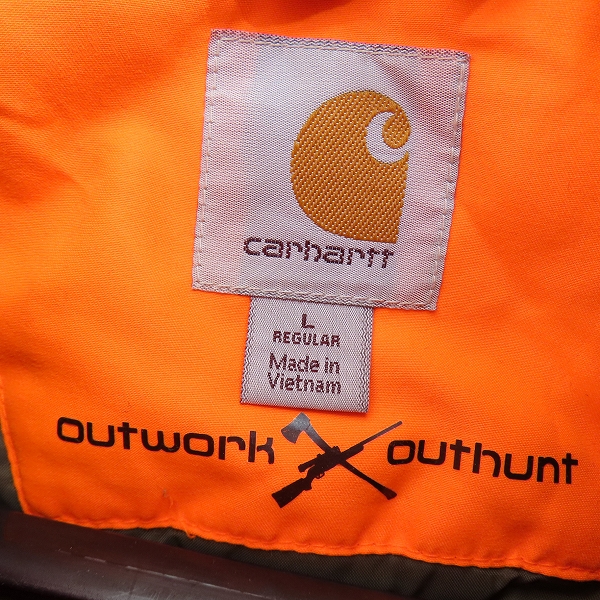 実際に弊社で買取させて頂いたCarhartt/カーハート 8-POINT JACKET/ジャケット/ブルゾン Lの画像 2枚目