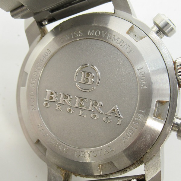 実際に弊社で買取させて頂いたBRERA OROLOGI/ブレラ オロロジ 腕時計 クォーツ【動作未確認】 の画像 4枚目