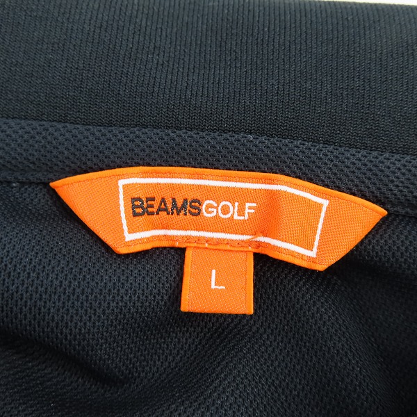 実際に弊社で買取させて頂いたBEAMS GOLF/ビームスゴルフ ポロシャツ 82-02-0513-336/Lの画像 2枚目