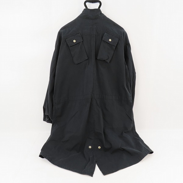 実際に弊社で買取させて頂いたDIESEL/ディーゼル スタンドカラー ロングコート/Sの画像 1枚目