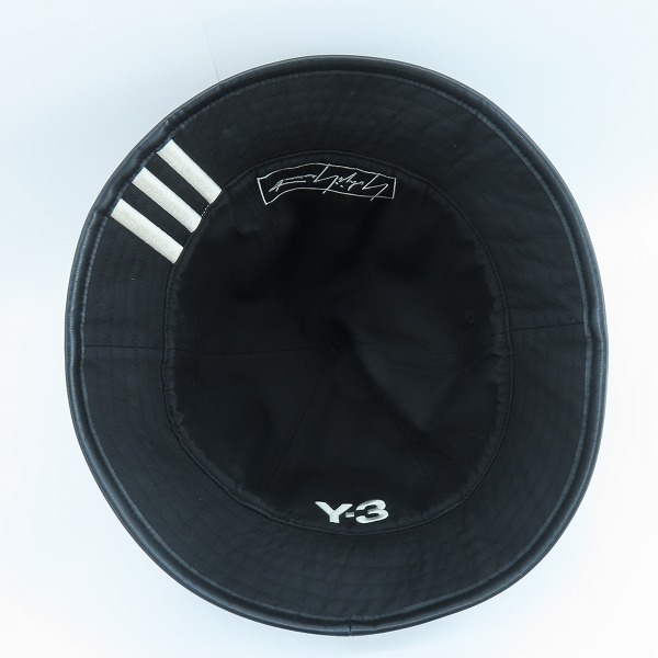 実際に弊社で買取させて頂いたY-3/ワイスリー adidas×Yohji Yamamoto/アディダス×ヨウジヤマモト リバーシブル バケットハットの画像 7枚目