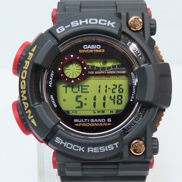 実際に弊社で買取させて頂いたG-SHOCK/Gショック FROGMAN MAGMA OCEAN フロッグマン 35周年 ウォッチ/腕時計 GWF-1035F-1JRの画像 1枚目