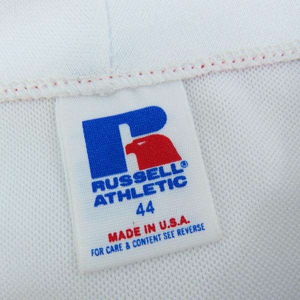 実際に弊社で買取させて頂いたRUSSELL ATHLETIC/ラッセルアスレチック ボストンレッドソックス #5 GARCIAPARRA/ノマー・ガルシアパーラ ユニフォーム/44の画像 2枚目