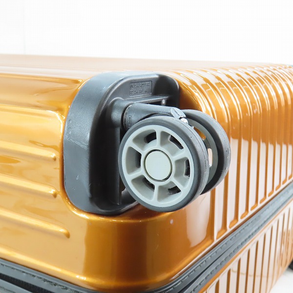 実際に弊社で買取させて頂いたRIMOWA/リモワ SALSA AIRサルサエアー 4輪 キャリーバッグ/スーツケース インカゴールド/84L/823.70の画像 8枚目