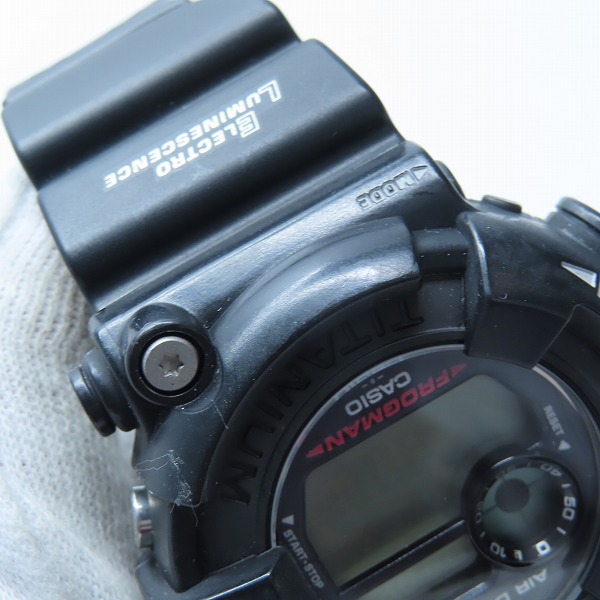 実際に弊社で買取させて頂いたG-SHOCK/Gショック FROGMAN/フロッグマン DW-8200Z-1T【動作未確認】の画像 7枚目