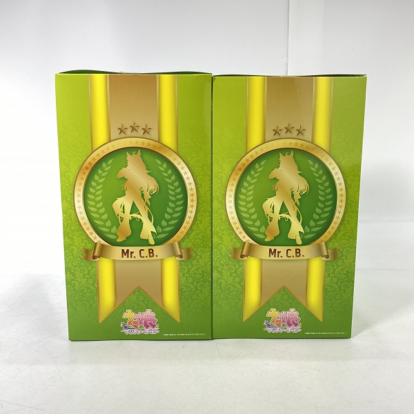 実際に弊社で買取させて頂いた【未開封】一番くじ ウマ娘 プリティーダービー 7弾 B賞 ミスターシービー フィギュア 2点セットの画像 1枚目