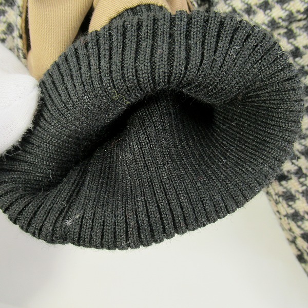 実際に弊社で買取させて頂いたBarbour/バブアー 千鳥柄 ジャケット ジャケット 222MCAS005/36の画像 7枚目