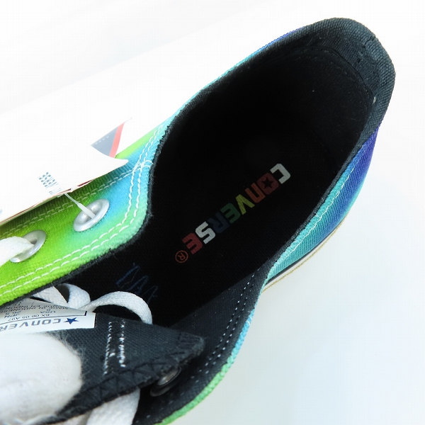 実際に弊社で買取させて頂いた【未使用】 CONVERSE/コンバース ALL STAR/オールスター TIEDYERAINBOW OX 1R711/26.5の画像 4枚目