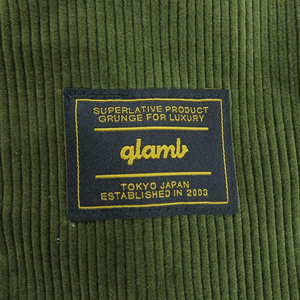 実際に弊社で買取させて頂いたglamb/グラム コーデュロイ モッズコート GB0320/JKT03/Mの画像 6枚目