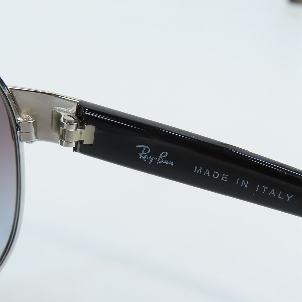 実際に弊社で買取させて頂いたRay-Ban/レイバン ティアドロップ サングラス RB3386 003/8Gの画像 4枚目