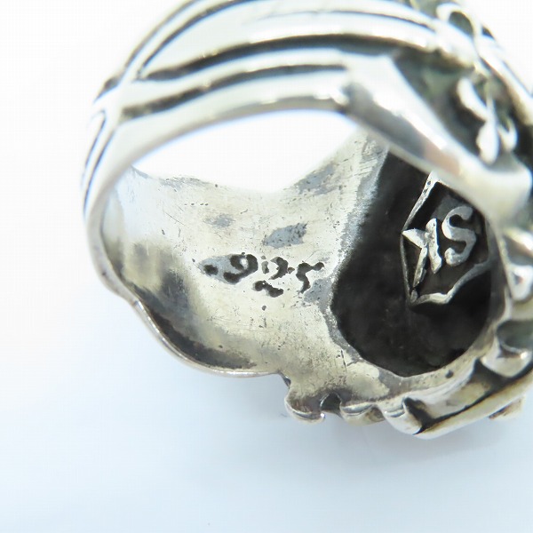 実際に弊社で買取させて頂いたStar Knights/スターナイツ ソード エンブレム  エクスカリバー リング SILVER925/シルバー/19号の画像 7枚目
