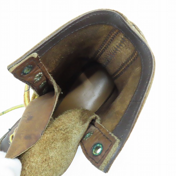 実際に弊社で買取させて頂いたRED WING/レッドウィング ロガーブーツ Z41 PT91 8.5Dの画像 4枚目
