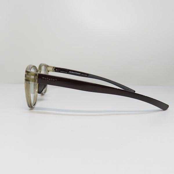 実際に弊社で買取させて頂いたF.C.Real Bristol×金子眼鏡/エフシーレアルブリストル×カネコガンキョウ BOSTON SUNGLASSES 度入り眼鏡/アイウェア FCRB-18の画像 1枚目