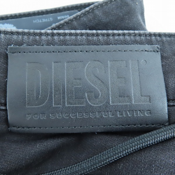実際に弊社で買取させて頂いたDIESEL/ディーゼル ロゴ サイドライン ジョグジーンズ KROOLEY-X-SP1-NE/30の画像 2枚目