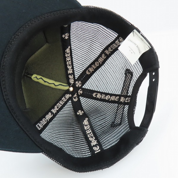 実際に弊社で買取させて頂いた【JPタグ】CHROME HEARTS x MATTYBOY/クロムハーツ × マッティボーイ PPO TRUCKER キャップ 2990-304-2005/OS/53-60の画像 4枚目