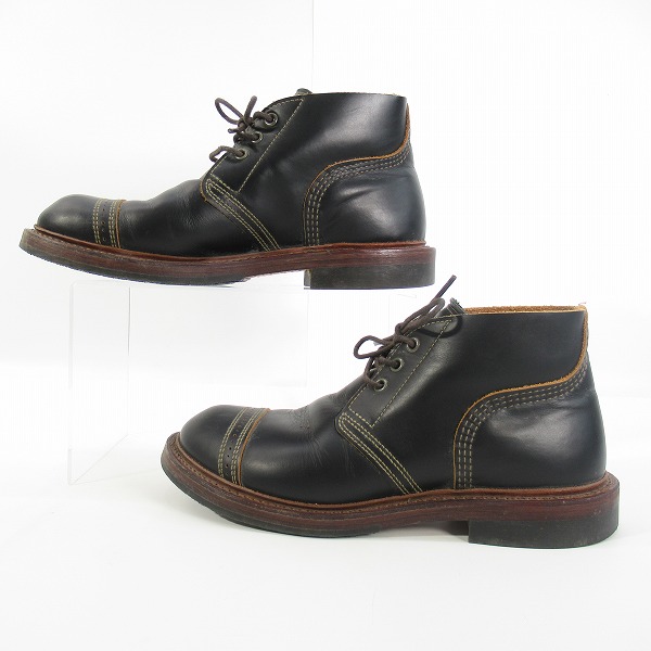 実際に弊社で買取させて頂いたRED WING×Nigel Cabourn/レッドウィング×ナイジェル ケーボン マンソン B-5 チャッカ ブーツ 4633 8Dの画像 3枚目