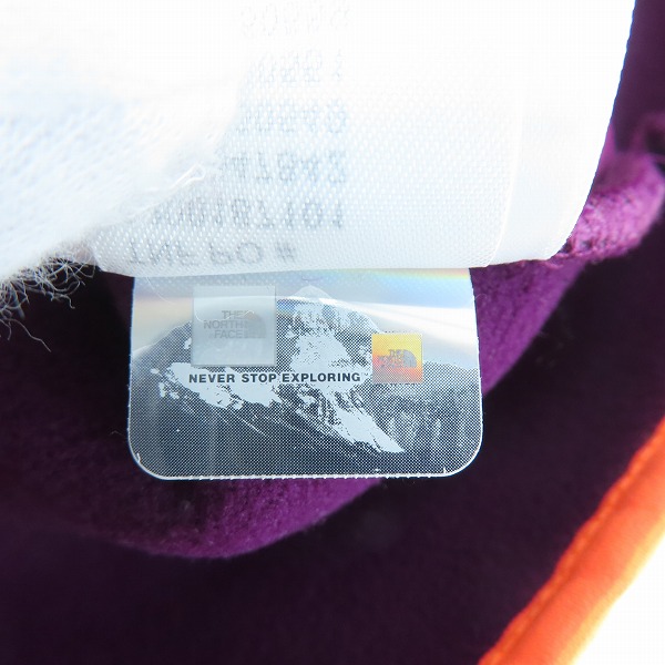 実際に弊社で買取させて頂いたTHE NORTH FACE×KAWS/ノースフェイス×カウズ フリースジャケット NF0A7WLG/Mの画像 6枚目