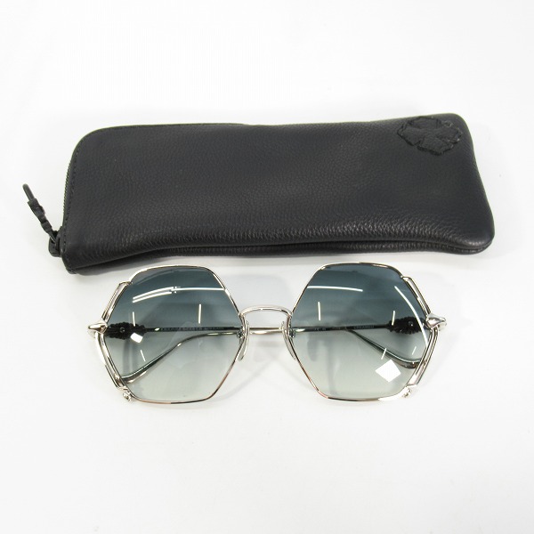 実際に弊社で買取させて頂いたCHROME HEARTS/クロムハーツ CREAMED サングラス/アイウェア ケース付きの画像 9枚目