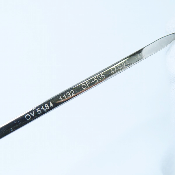 実際に弊社で買取させて頂いたOLIVER PEOPLES/オリバーピープルズ メガネフレーム ファーストコレクション復刻 OP-505 OV5184 の画像 6枚目