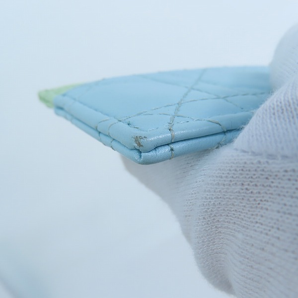 実際に弊社で買取させて頂いたDIOR/ディオール Lady Dior/レディディオール カードホルダーの画像 5枚目